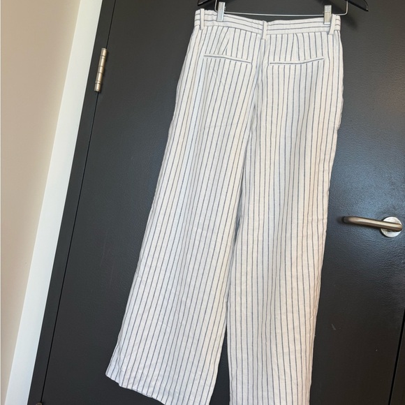 Abercrombie & Fitch 8R (29)NWT Sloane linen blend ultra Wide Leg high waist pant - Picture 15 of 16